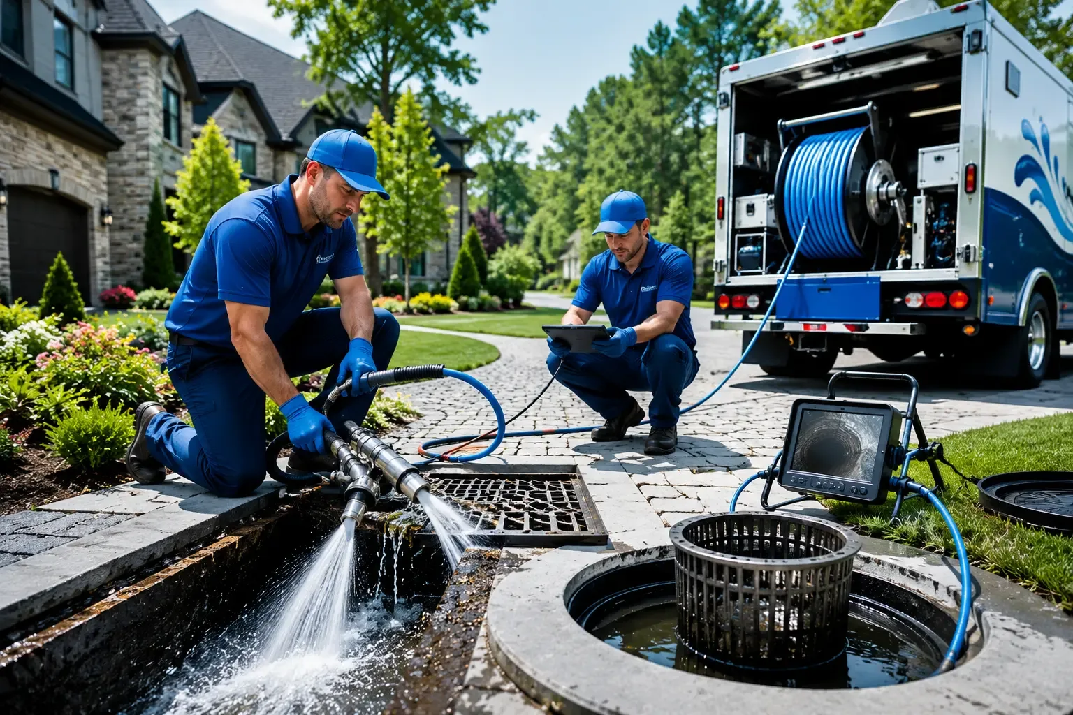 Local outdoor drain cleaning professionals in Hewlett, NY